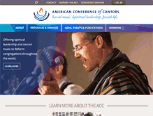 Tablet Screenshot of accantors.org